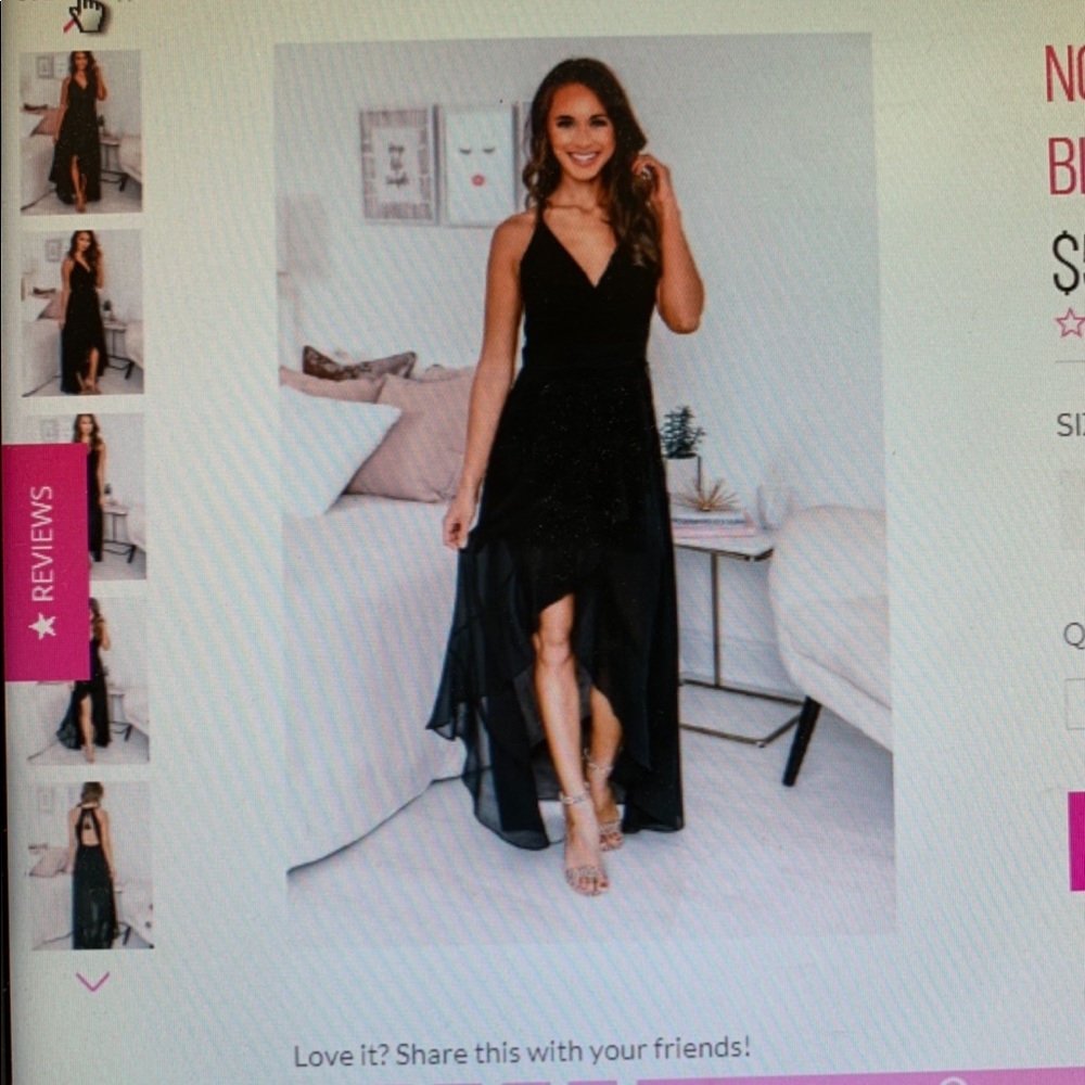 Women’s little black dress — NWOT
